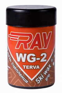 Мазь лыжная RAY WG-2 +1-1°C смоляная красная (35г)