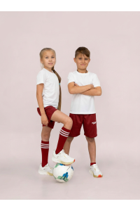 Комплект RAY (Kids) белый-бордовый