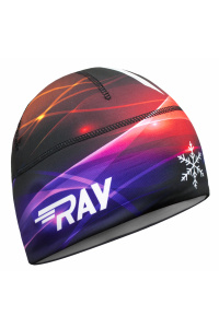 Шапочка RAY модель RACE материал термо-бифлекс радуга, принт