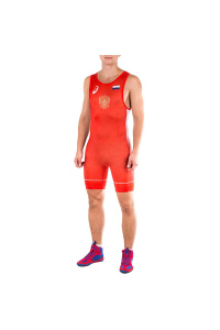 Трико борцовское ASICS RUSSIA WRESTLING SINGLET