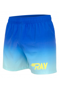 Шорты  RAY укороченные (MEN), без подтрусников, принт Градиент 3