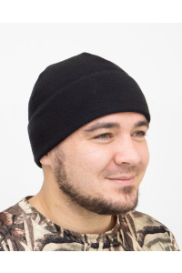 Шапка Охотника  RAY (UNI)  флис 240г, черный