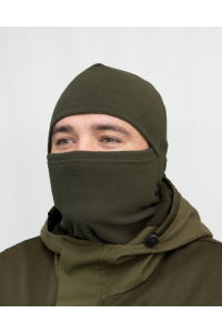 Маска ветрозащитная (шлем) флис, хаки