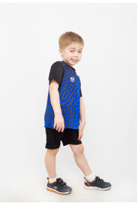 Футболка RAY (Kids) принт тигр синий