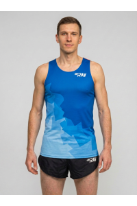 Майка спортивная RAY (Men) принт "Ice-blue"