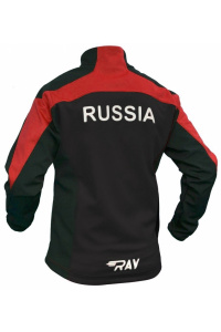 Куртка разминочная RAY WS модель PRO RACE (Men) красный/черный