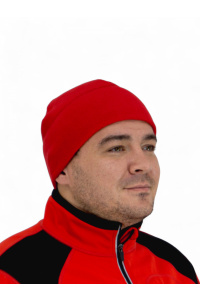 Шапка Охотника  RAY (UNI)  флис 240г, красный