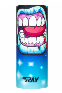 Труба-маска RAY принт Зубастый