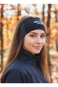 Повязка трикотажная принт RAY черный