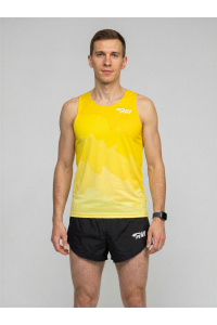 Майка спортивная RAY (Men) принт "Ice-yellow"