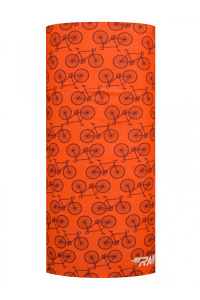 Труба-маска RAY принт  velo 2 оранжевый