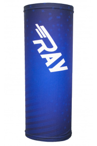 Труба-маска RAY флаг РФ принт снежинка синий