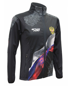 Куртка разминочная RAY WS модель PRO RACE (Men) принт 