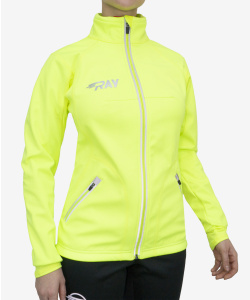 Куртка разминочная RAY WS модель STAR (Women) лимонный/лимонный салатовая молния с/о