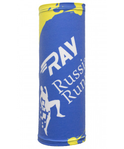 Труба-маска RAY принт Russia R синий/жёлтый