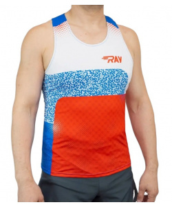 Майка спортивная RAY (Men) принт Team Ray men