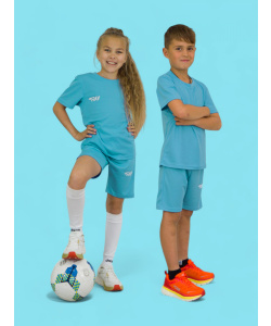 Комплект RAY (Kids) бирюзовый, лого белый