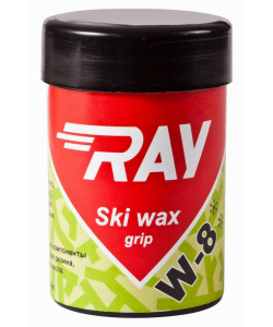 Мазь лыжная RAY W-8 -10-18°C синтетическая светло-зеленая (35г)
