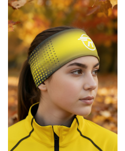 Повязка трикотажная принт RAY хаки 