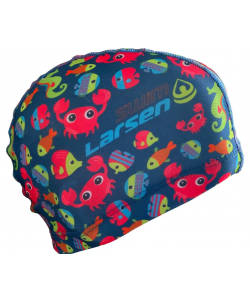 Шапочка плавательная  детская Larsen LC104 лайкра