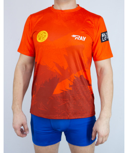 Футболка RAY (Men) принт, красный