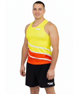 Майка спортивная RAY (Men) принт "Волны"