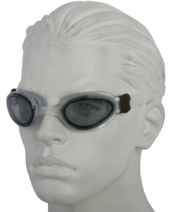 Очки плавательные Larsen S1201 серый (ПВХ+поликарбонат)