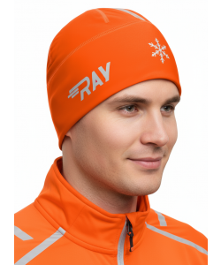 Шапочка RAY модель RACE материал термо-бифлекс оранжевый