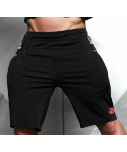Шорты муж. Samuru Shorts Black & Orange (NEW). черый/оранжевый