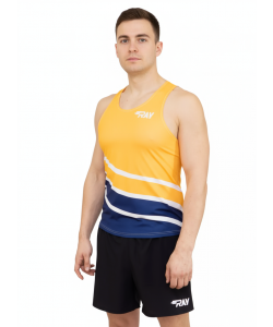 Майка спортивная RAY (Men) принт "Волны-2"