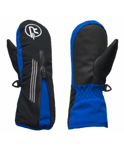 Перчатки RAY RY-06-804 Black/Blue (чёрный/голубой)