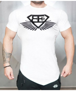 Футболка Engineered-life Prometheus T-shirt 3.0 White.. белый/черный лого