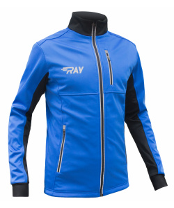 Куртка разминочная RAY WS модель FAVORIT (Men) синий/черный