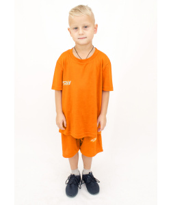 Комплект RAY (Kids) оранжевый, лого белый 
