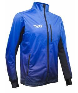 Куртка разминочная RAY WS модель NEO (MEN) синий/черный 