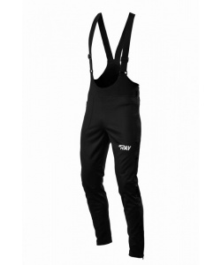 Брюки разминочные RAY WS модель STAR (MEN) черный черная молния