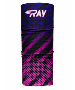 Труба-маска RAY принт фиолетовый