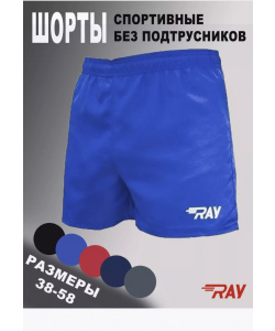 Шорты RAY укороченные (MEN), без подтрусников, синий