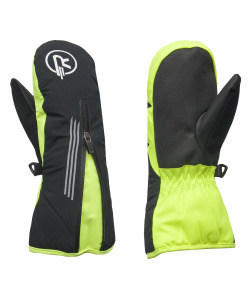 Перчатки RAY RY-06-804 Black/Neon (чёрный/неоновый)