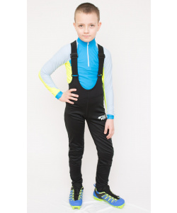 Брюки разминочные RAY WS модель STAR (Kids) черный 