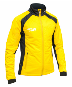 Куртка утеплённая туристическая  RAY  WS модель OUTDOOR (Kids) желтый
