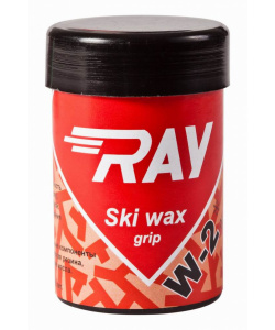 Мазь лыжная RAY W-2 0+2°C синтетическая красная (35г)