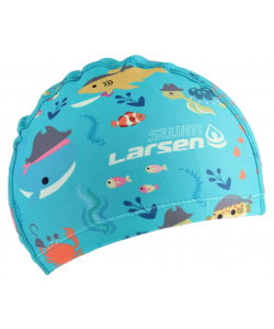 Шапочка плавательная  детская Larsen LC103 лайкра