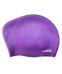 Шапочка плавательная Larsen LC-SC804, фиолетовый, для длин.волос