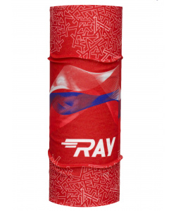 Труба-маска RAY флаг РФ принт красный 