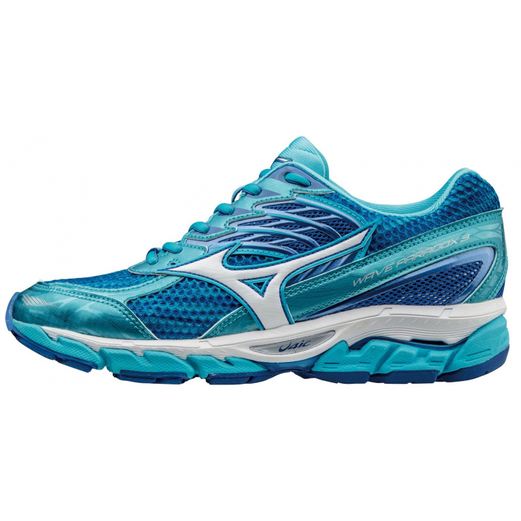 Кроссовки MIZUNO WAVE PARADOX 3 (W), голубой/белый/синий фото 1