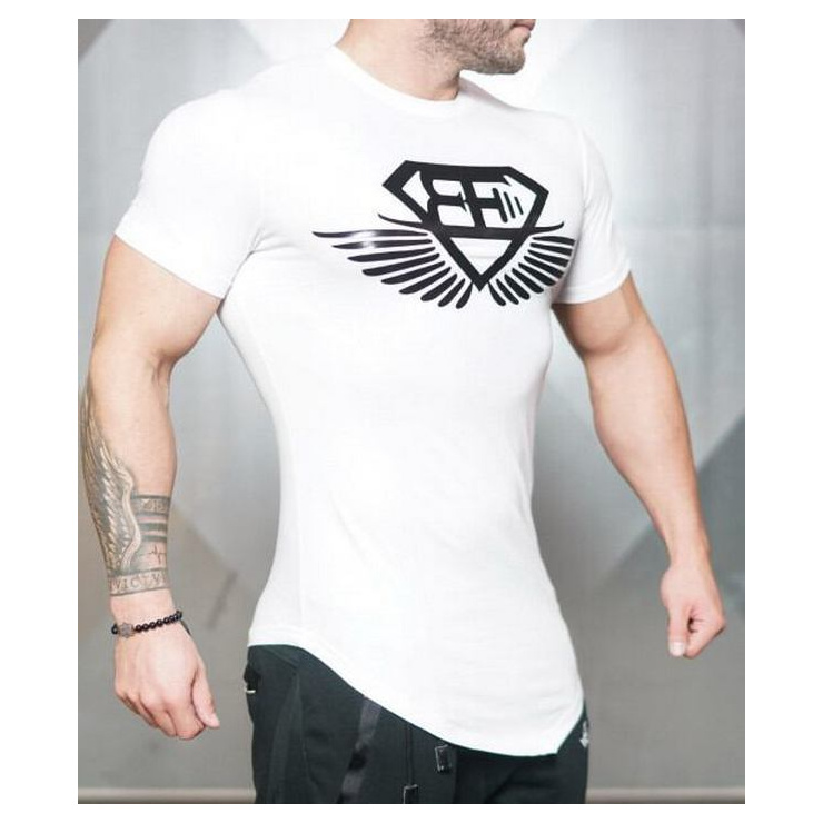 Футболка Engineered-life Prometheus T-shirt 3.0 White.. белый/черный лого фото 2