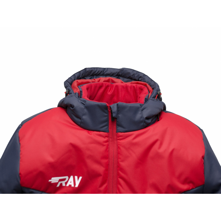 Куртка утеплённая  RAY модель Экип темно синий/красный фото 5
