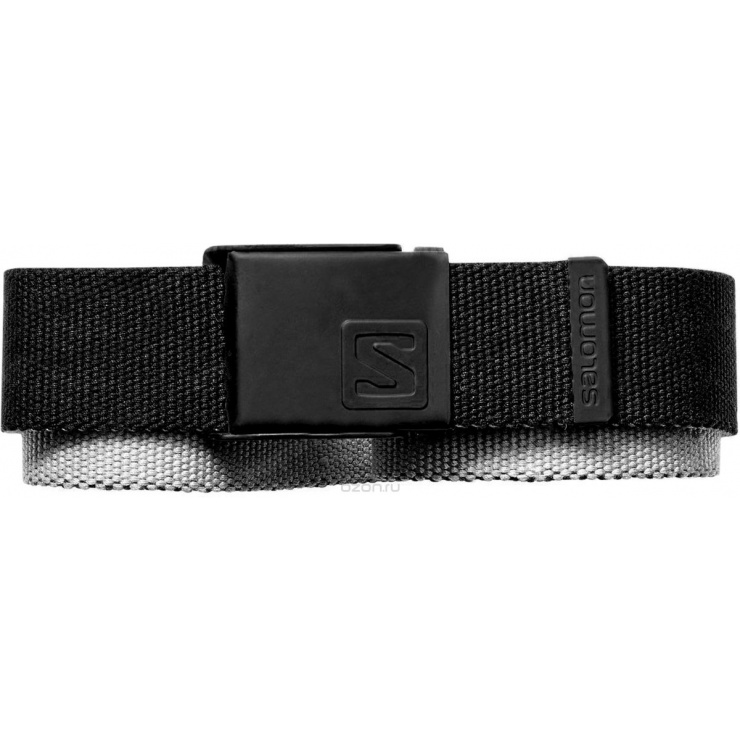 Пояс SALOMON WEBBING BELT BLACK/DARK CLOUD фото 1