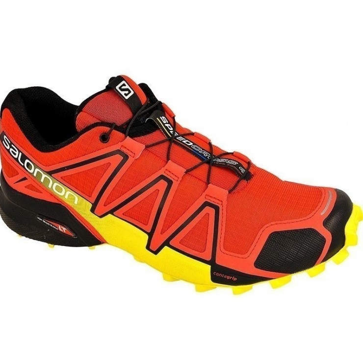 Кроссовки SALOMON SPEEDCROSS 4 RADIANT RED/BLACK фото 1